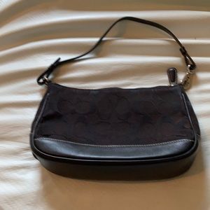 Coach Gently Used Black purse